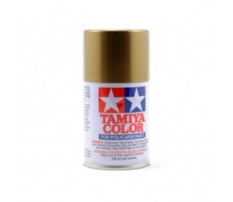 Peinture aérosol 100ml pour LEXAN Tamiya PS13 or métal - FLASH RC