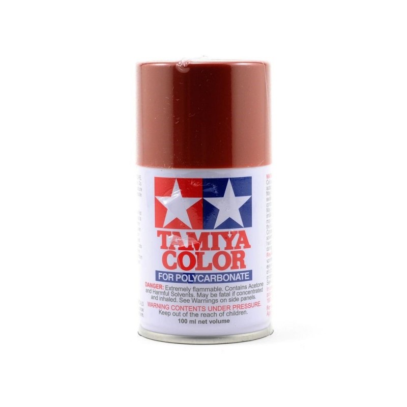 Pinturas acrílicas AS 100ml TAMIYA - Pintura en aerosol 100ml para LEXAN Tamiya PS14 cobre metal - FLASH RC