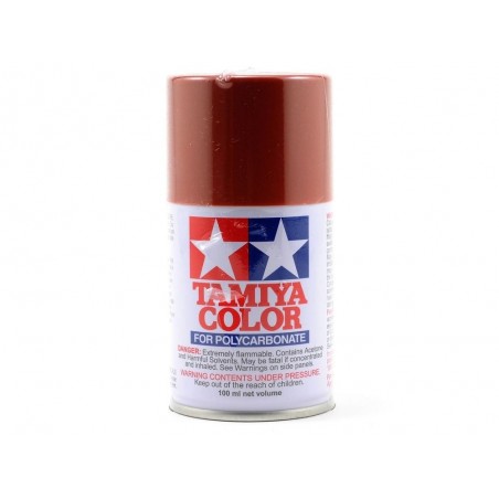 Peinture aérosol 100ml pour LEXAN Tamiya PS14 cuivre métal - FLASH RC