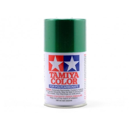 Vernici acriliche AS 100ml TAMIYA - Vernice aerosol 100ml per LEXAN Tamiya PS17 verde metallo - FLASH RC