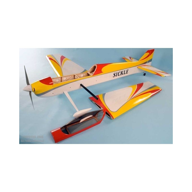 RC-Flugzeuge Kunstflug - Flugzeug Ecotop Sickle 46e ARF 1,50m - FLASH RC