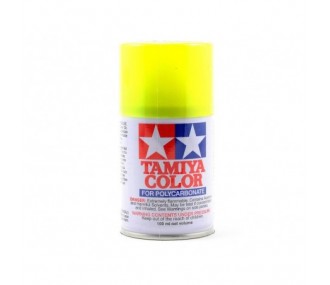 Acrylic paints AS 100ml TAMIYA - Aerosol paint 100ml for LEXAN Tamiya PS27 fluorescent yellow - FLASH RC