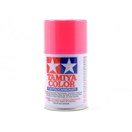 Peinture aérosol 100ml pour LEXAN Tamiya PS29 rose fluo - FLASH RC
