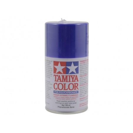 Pinturas acrílicas AS 100ml TAMIYA - Pintura en aerosol 100ml para LEXAN Tamiya PS35 azul Violeta - FLASH RC