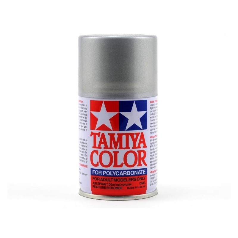 AS Acrylfarbe 100ml TAMIYA - Sprühfarbe 100ml für LEXAN Tamiya PS36 Transluzentes Silber - FLASH RC