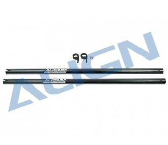 T-REX 450 PRO/DFC - H45037 - Tubo di coda (2 pezzi) - T-REX 450 PRO Align - FLASH RC