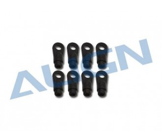 T-REX 550E - H60246 - chapes (8x) - T-REX 550.600.700.800DFC/700N/700N 3G/700E/700E 3G/700 F3C - FLASH RC 2