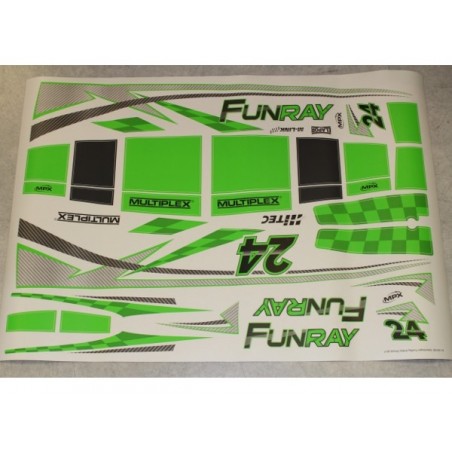 Fogli di decorazione - Foglio di adesivi Funray - FLASH RC