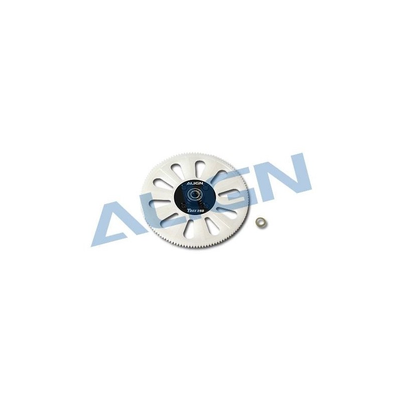 T-REX 250 - H25096 - Couronne Princ. 120 D complète avec roue libre - TREX 250 Align - FLASH RC