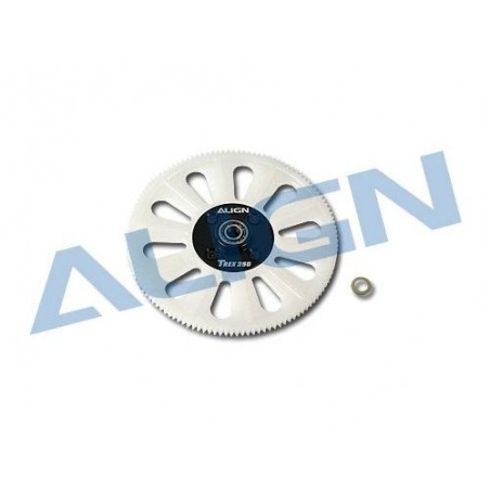 T-REX 250 - H25096 - Couronne Princ. 120 D complète avec roue libre - TREX 250 Align - FLASH RC