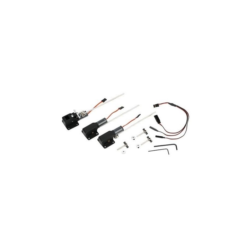 Trenes retráctiles para aviones - Tren eléctrico retráctil triciclo clase 15/25 E-Flite - FLASH RC