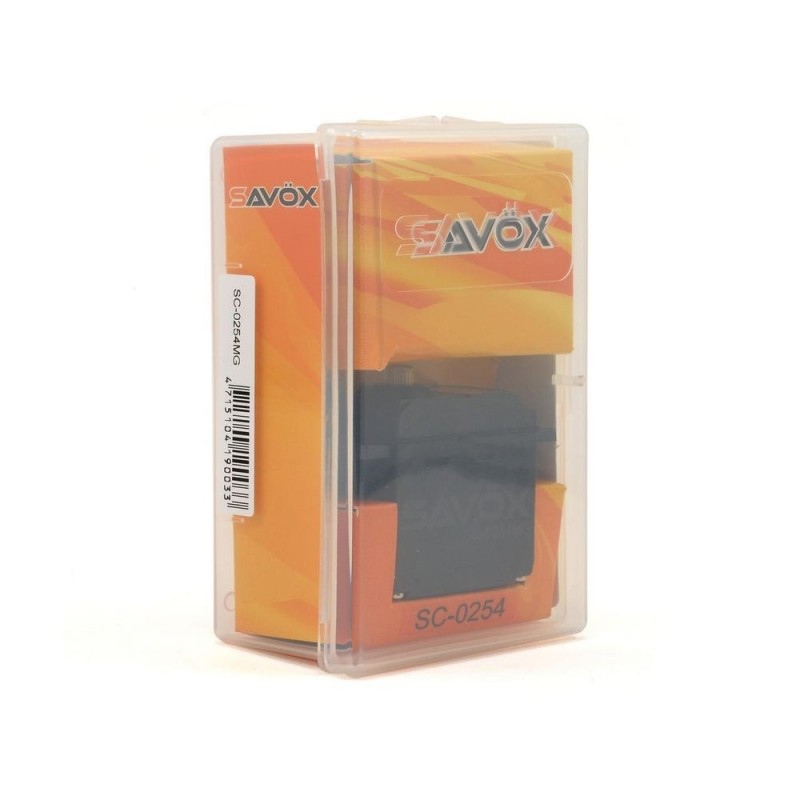 Servocomandi - Savox SC-0254MG, servocomando digitale standard (49g, 7,2kg.cm, 0,14s/60°) - FLASH RC