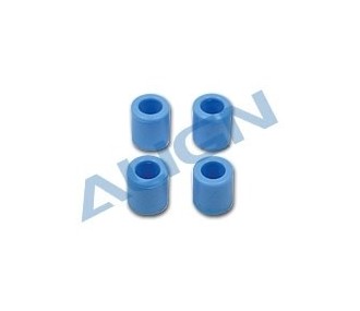 T-REX 500 - H50052AT - Protezioni nere per pattini (4 pz) - TREX 500 Align - FLASH RC