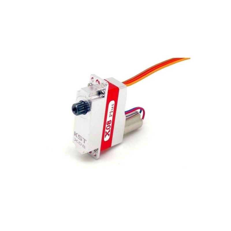 Servo micro KST X08 PLUS MG HV (9.5g, 5.3kg.cm, 0.09s/60°) - FLASH RC
