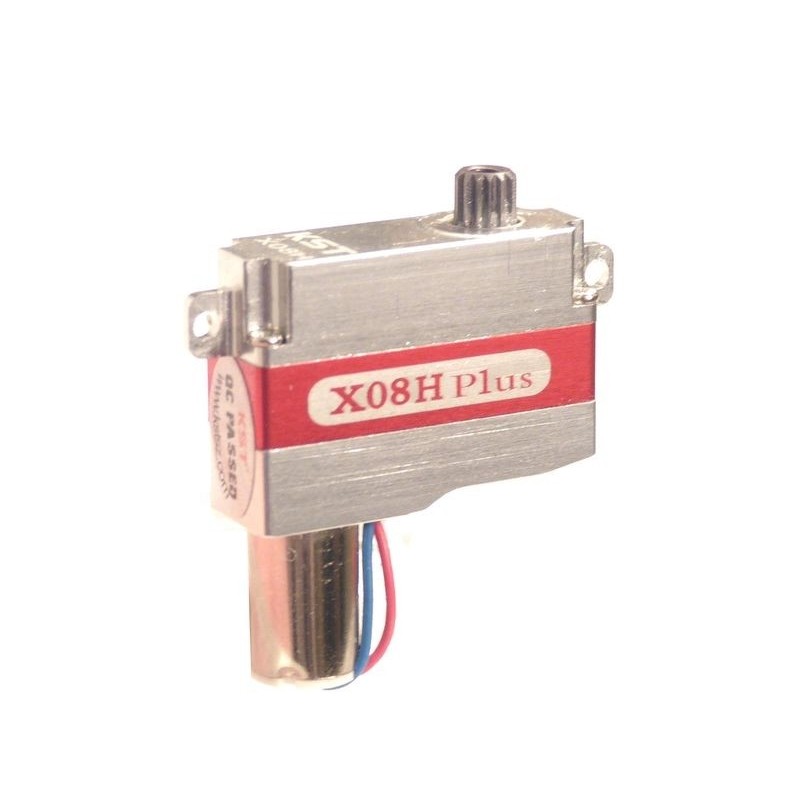 Servo micro KST X08H PLUS MG HV (9.5g, 5.3kg.cm, 0.09s/60°) - FLASH RC