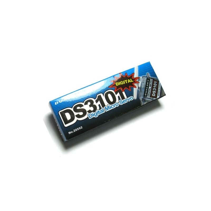 Servi - Micro-servo digitale Dualsky DS3101 (4,8 g, 0,5 kg/cm) - FLASH RC