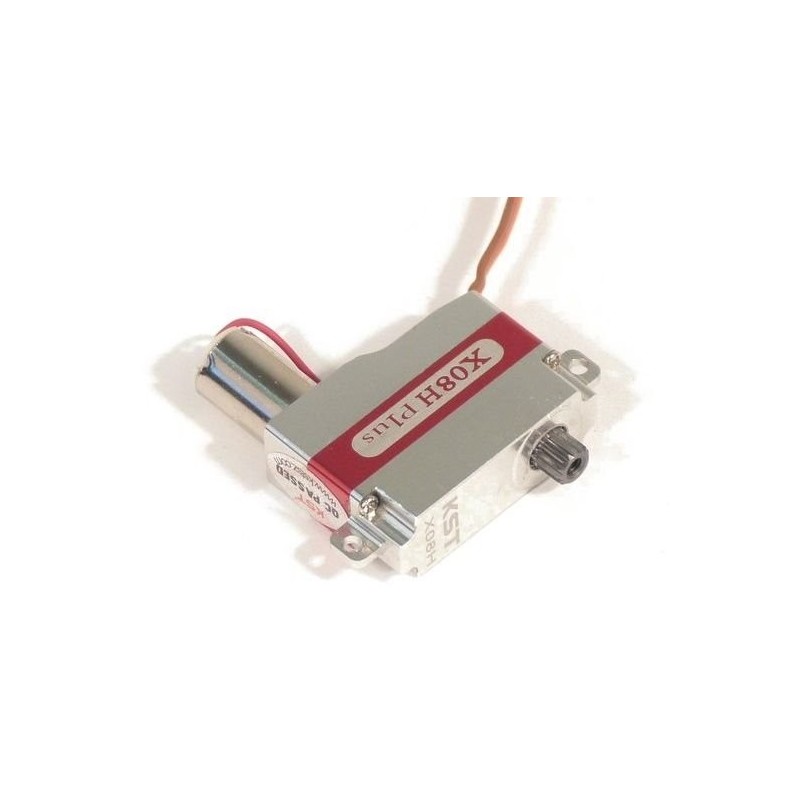 Servos - Servo micro KST X08H PLUS MG HV (9.5g, 5.3kg.cm, 0.09s/60°) - FLASH RC