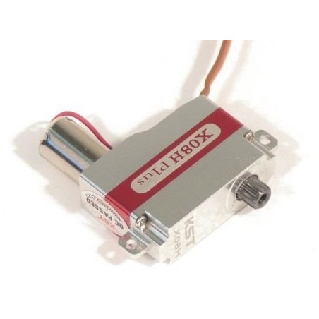 Servos - Mikro-Servo KST X08H PLUS MG HV (9.5g, 5.3kg.cm, 0.09s/60°) - FLASH RC