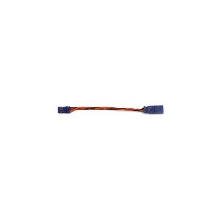 Extensiones servo - Extensión servo 100cm JR 0,50mm² retorcida Silicona Muldental - FLASH RC
