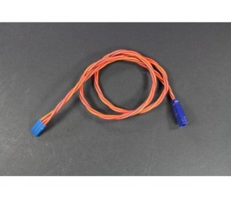 Rallonges servos - Rallonge Servo 50cm JR 0,50mm² torsadée Silicone Muldental - FLASH RC