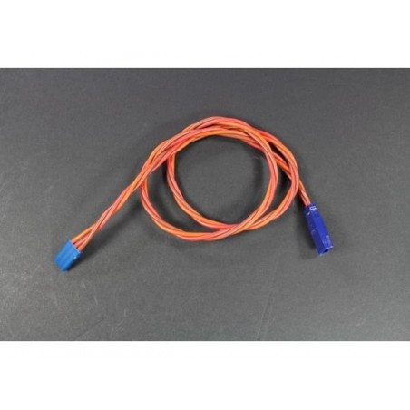 Extensiones servo - Extensión servo 50cm JR 0,50mm² retorcida Silicona Muldental - FLASH RC