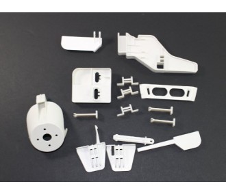 Small parts & accessories - Funray fuselage and tailplane plastic parts set - FLASH RC