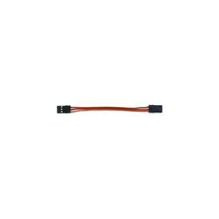 Rallonges servos - Cable patch UNI/JR male/male 10cm - 0,14mm² Muldental - FLASH RC