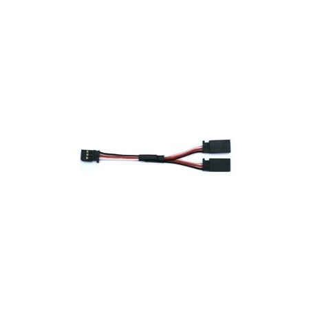 Cavi a Y per servi - Cavo a Y 10cm 0,25 mm² Futaba Muldental - FLASH RC