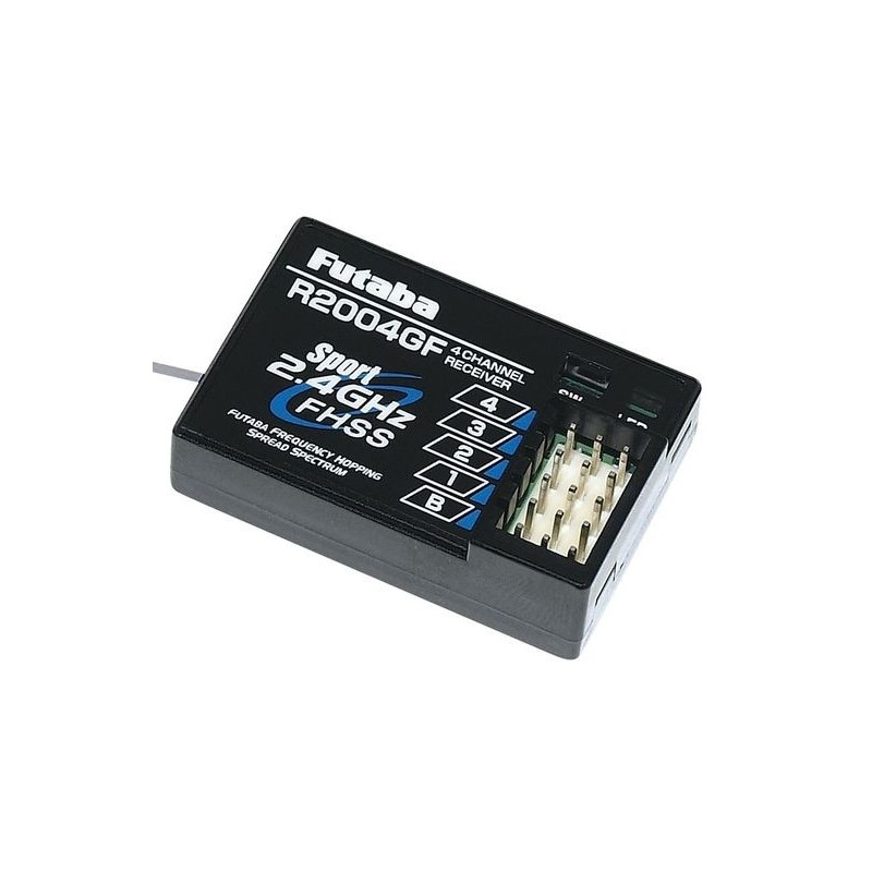 Receptor FHSS Futaba R2004GF 2.4GHZ 4 Canales
