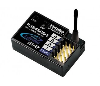 2.4GHz S-FHSS/FHSS/T-FHSS FUTABA - R334SBS-E T-FHSS 2.4GHZ Receiver Futaba - FLASH RC