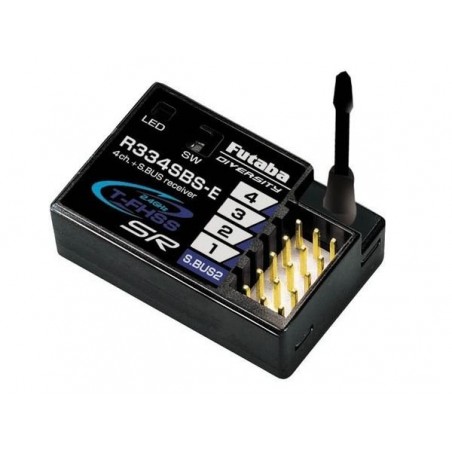 2.4GHz S-FHSS/FHSS/T-FHSS FUTABA - Recepteur R334SBS-E T-FHSS 2.4GHZ Futaba - FLASH RC
