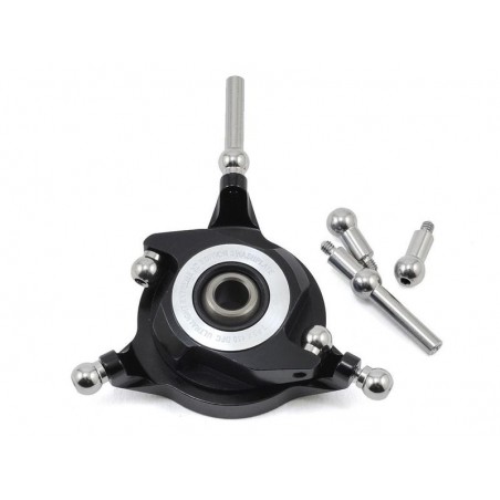 T-REX 450 L DOMINATOR - H45H007XXT - Black metal swashplate - TREX-450L Dominator Align - FLASH RC