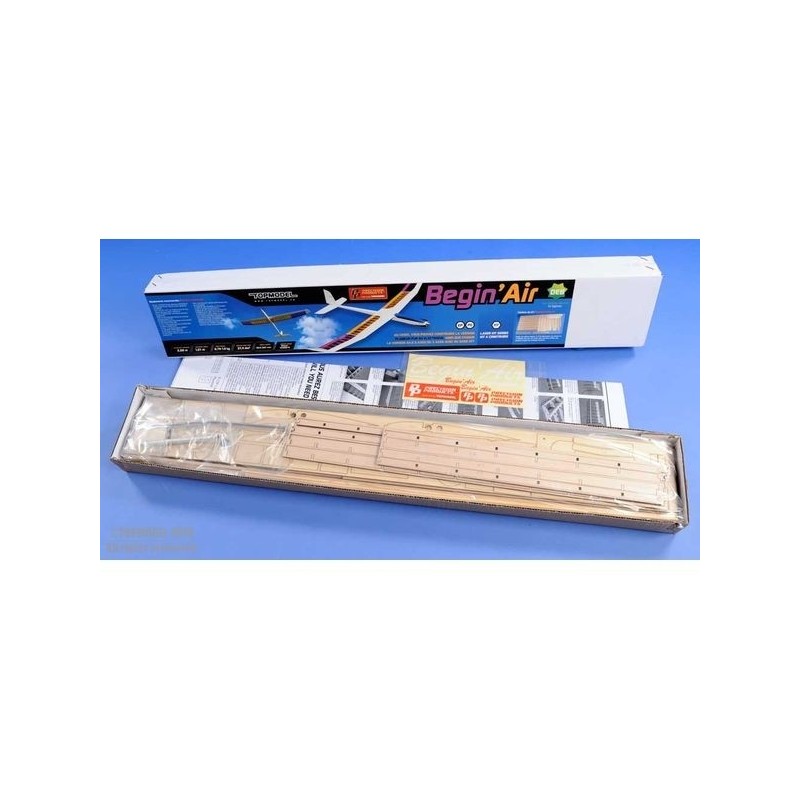 Planeurs RC - BEGIN'AIR 2,00m kit laser bois à construire - FLASH RC