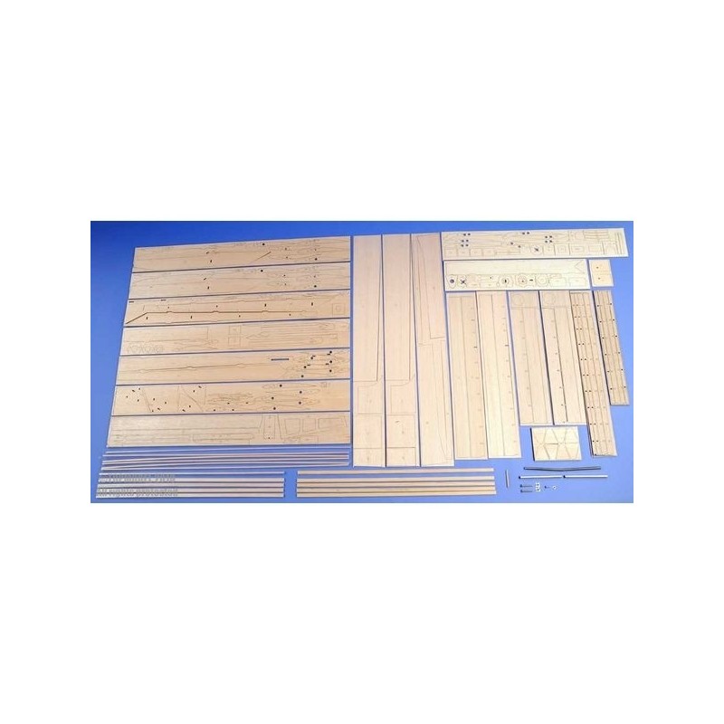 RC gliders - BEGIN'AIR 2,00m wood laser kit to build - FLASH RC