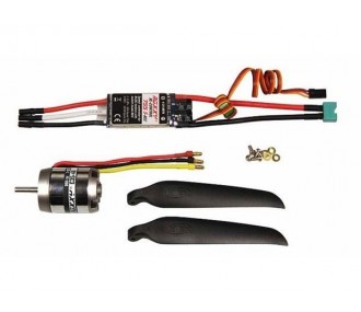 Sets de propulsion - Set propulsion Brushless Funray avec hélice repliable - FLASH RC