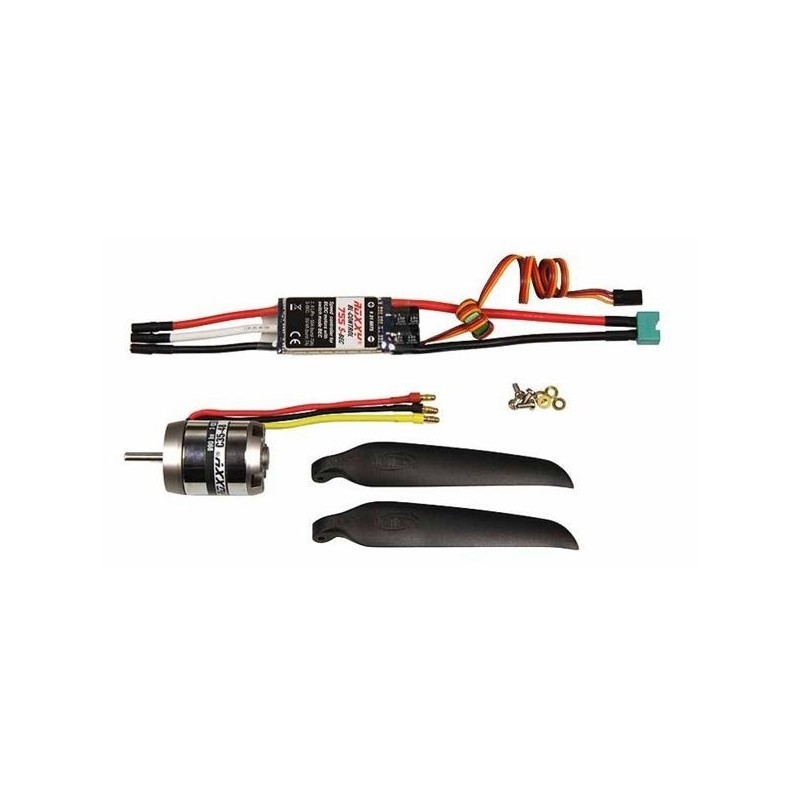 Conjuntos de propulsión - Conjunto de propulsión Funray sin escobillas con hélice plegable - FLASH RC