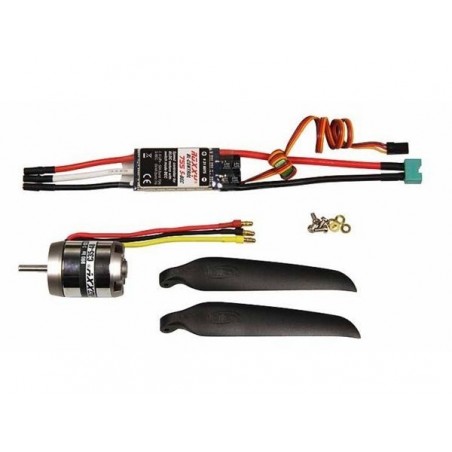 Conjuntos de propulsión - Conjunto de propulsión Funray sin escobillas con hélice plegable - FLASH RC
