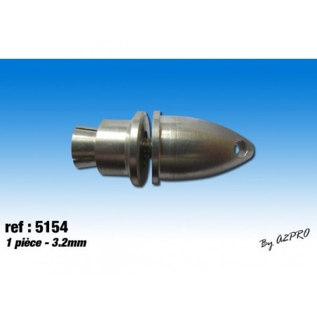 with cone - propeller adapter AXIS Ø3,17mm clamp with cone - FLASH RC