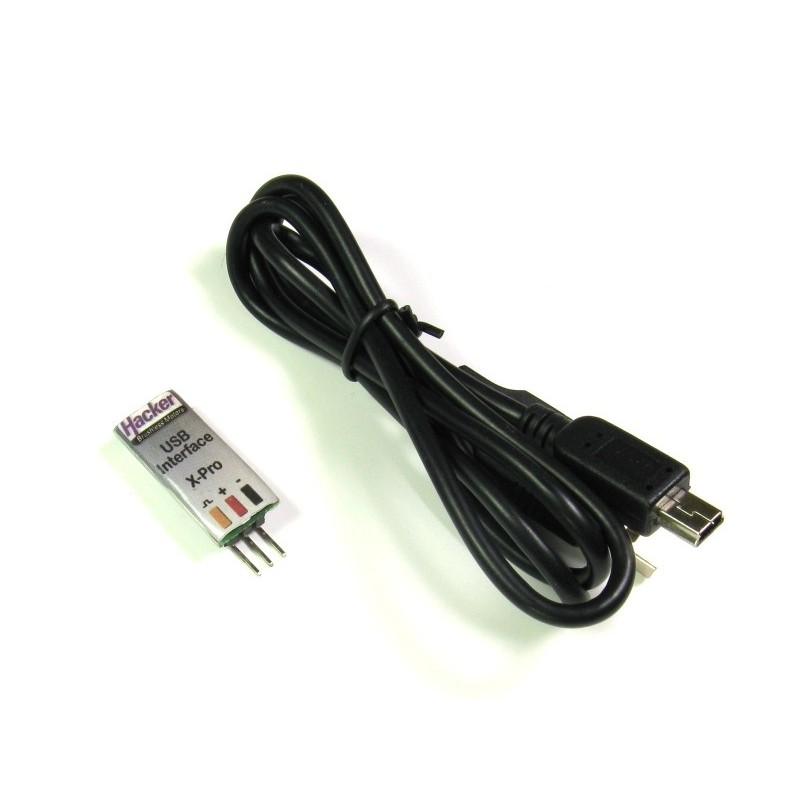Tarjetas de Programación - USB Programming Interface V2 Hacker for Xpro Controller - FLASH RC