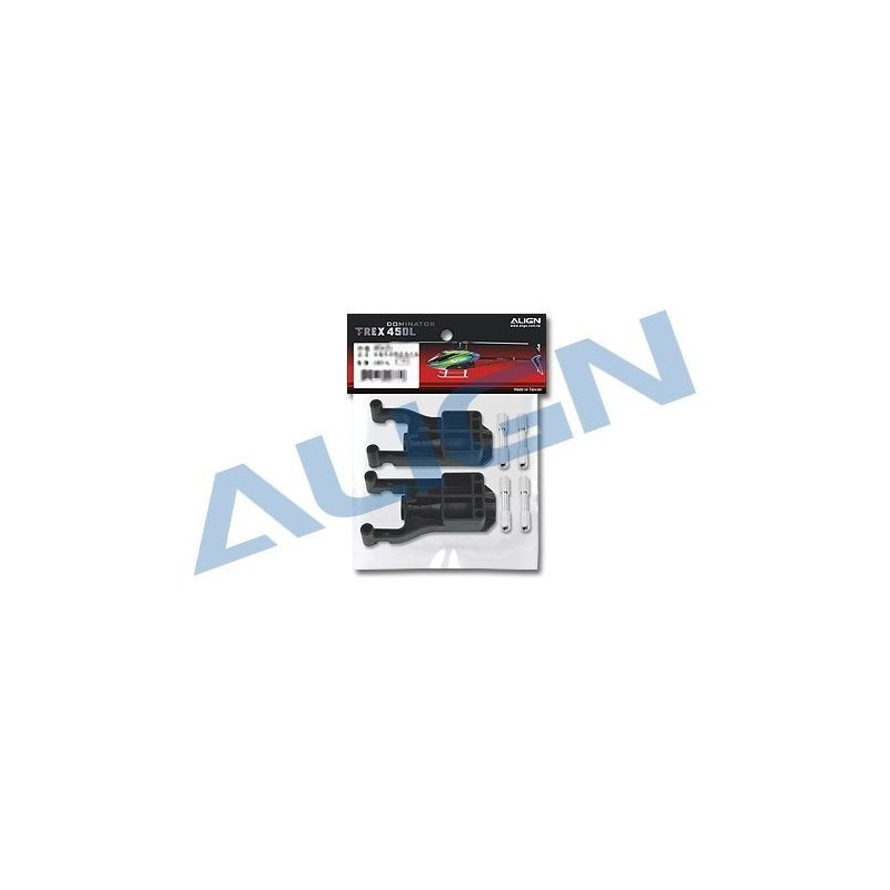 T-REX 450 L DOMINATOR - H45T011XXT - Set di montaggio del braccio di coda 450L ALIGN - FLASH RC