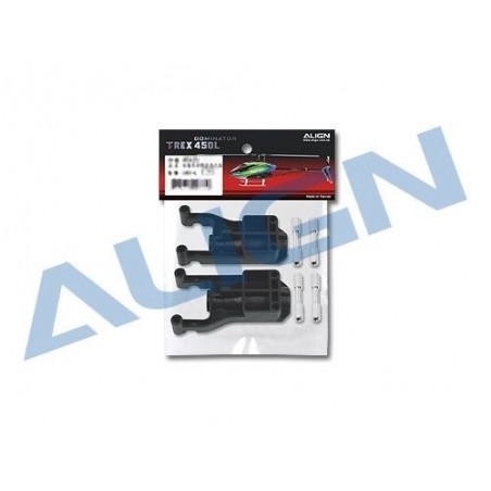 T-REX 450 L DOMINATOR - H45T011XXT - Set di montaggio del braccio di coda 450L ALIGN - FLASH RC