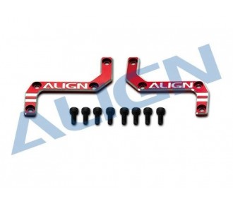 T-REX 450 L DOMINATOR - H45B008AXT - 450L Metal Shapely Reinforcement Plate And Brace Assembly ALIGN - FLASH RC