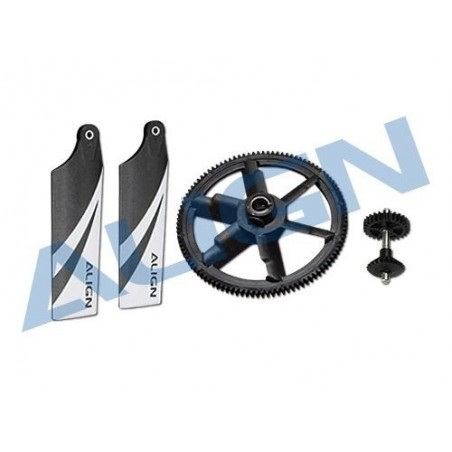 T-REX 450 L DOMINATOR - H45G004XXT - 104T 28T Autorotation Tail Drive Upgrade Set TREX-450L ALIGN - FLASH RC