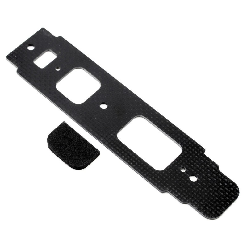 T-REX 450 L DOMINATOR - H45B004XXT - 450L Bottom Plate-1.6mm ALIGN - FLASH RC