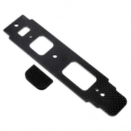 T-REX 450 L DOMINATOR - H45B004XXT - 450L Bottom Plate-1.6mm ALIGN - FLASH RC