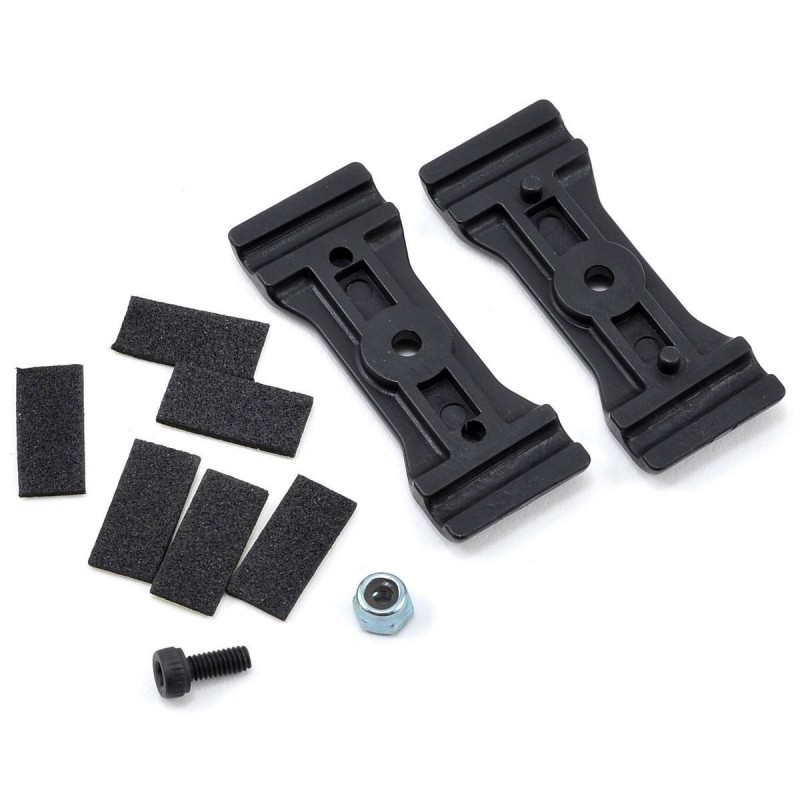 T-REX 450 L DOMINATOR - H45T008XXT - 450L Tailboom Support Rods Reinforcement Plates Set ALIGN - FLASH RC