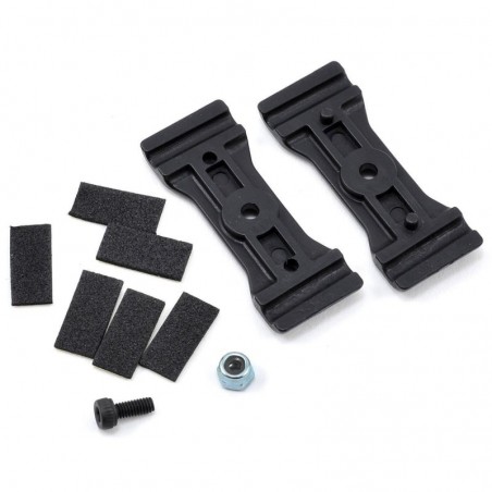 T-REX 450 L DOMINATOR - H45T008XXT - 450L Tailboom Support Rods Reinforcement Plates Set ALIGN - FLASH RC