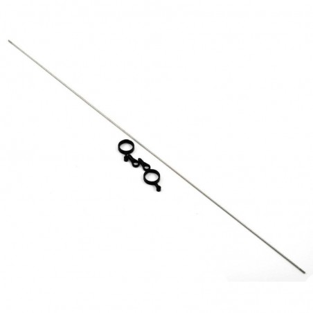 T-REX 450 L DOMINATOR - H45T004XXT - 450L Tail Linkage Rod ALIGN - FLASH RC
