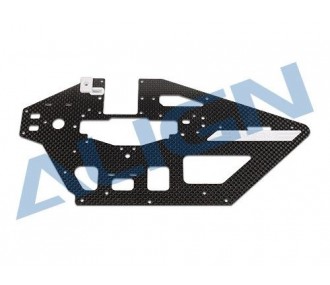T-REX 470 L - H47B005AXT - 470LT Carbon Main Frame(R) ALIGN - FLASH RC