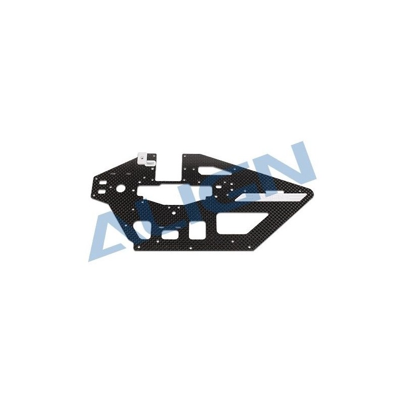 T-REX 470 L - H47B005AXT - 470LT Carbon Main Frame(R) ALIGN - FLASH RC
